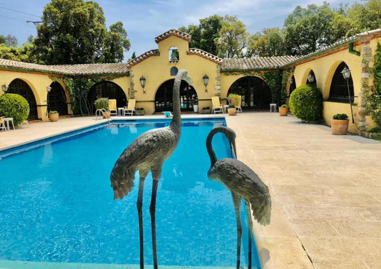 Masia Mimosa Darnius Esterno foto