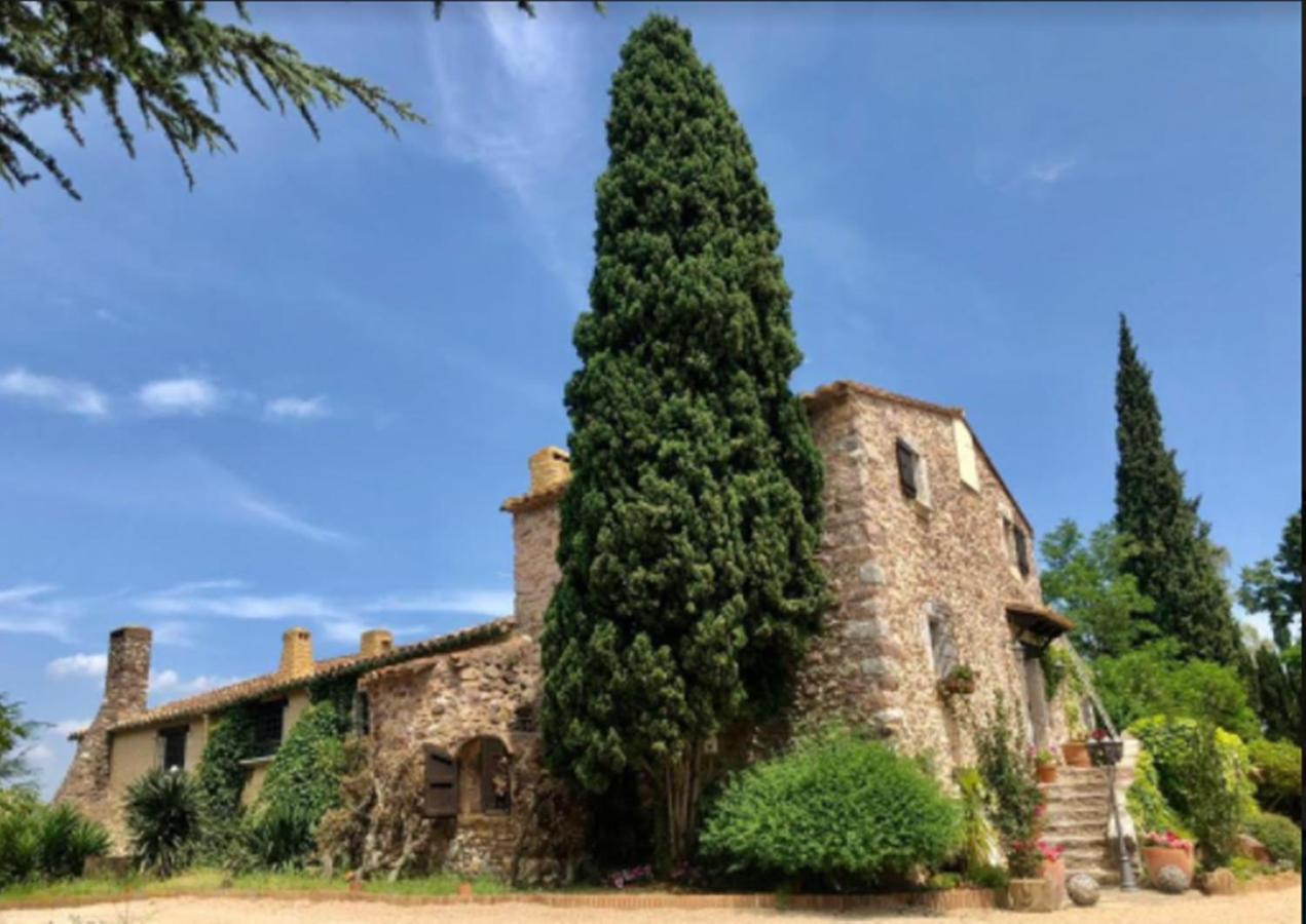 Masia Mimosa Darnius Esterno foto