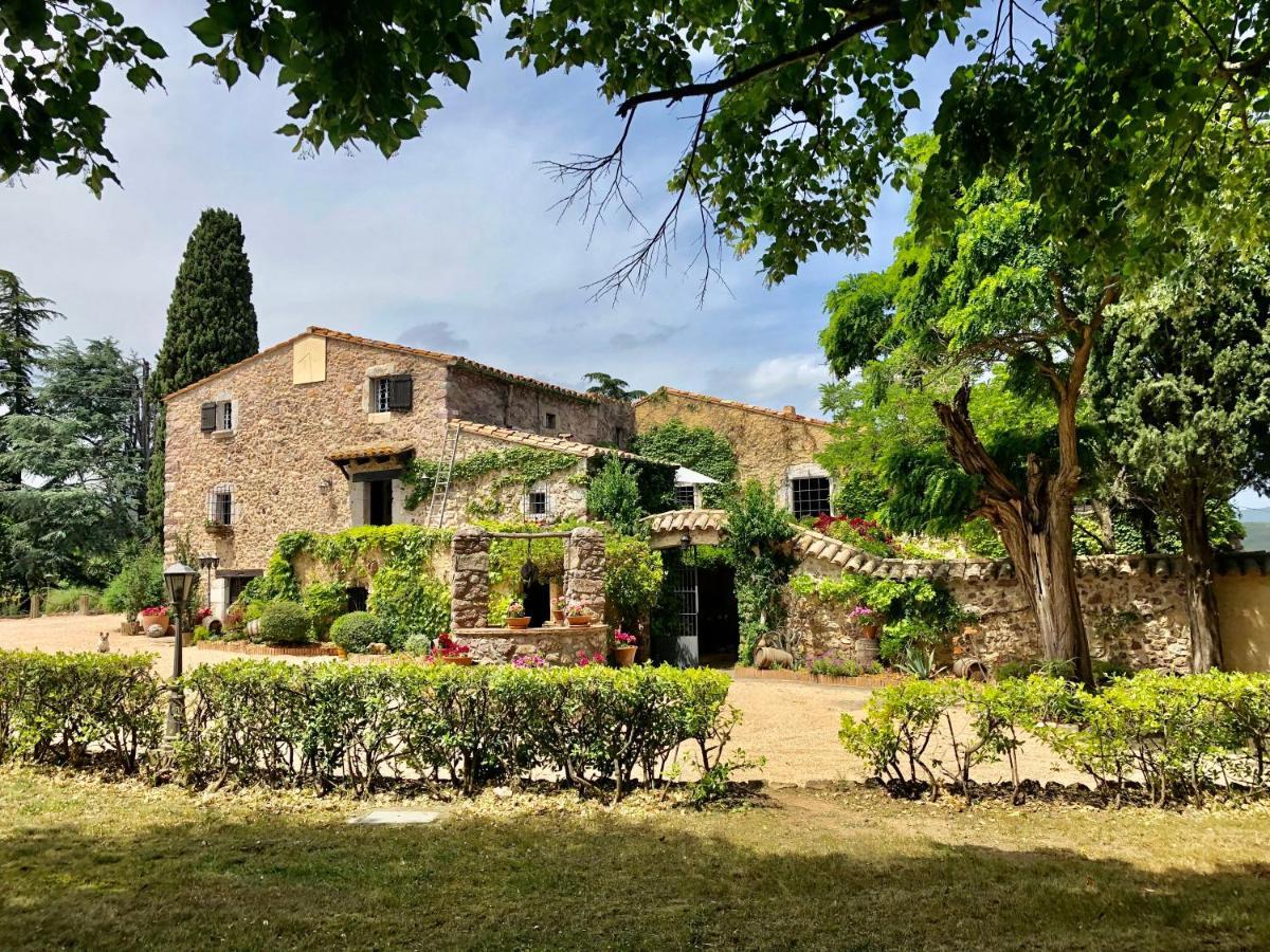Masia Mimosa Darnius Esterno foto