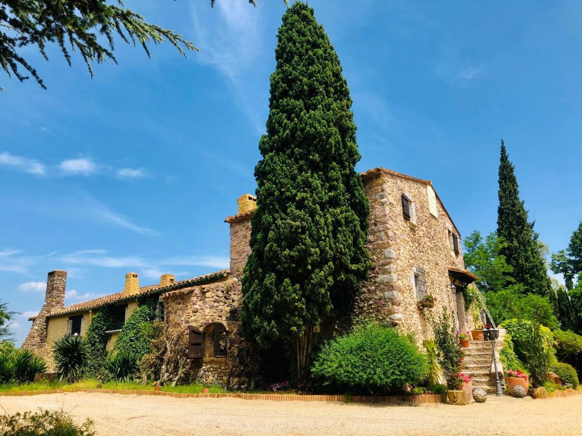 Masia Mimosa Darnius Esterno foto